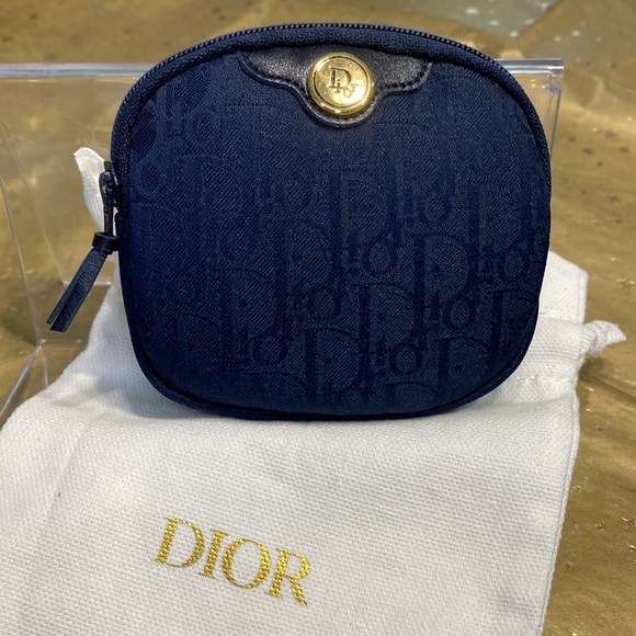Dior Trotter Mini Navy Pouch - Picture 2 of 5
